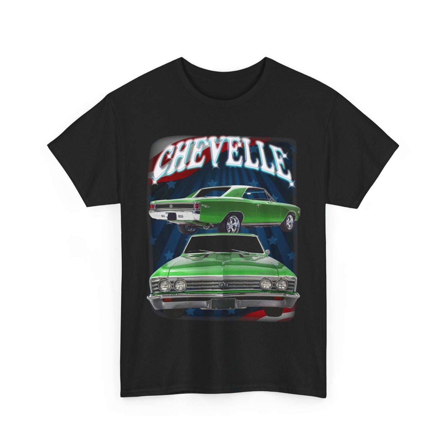 Green 1967 Chevelle Unisex Heavy Cotton Tee T Shirt muscle car Great Gift