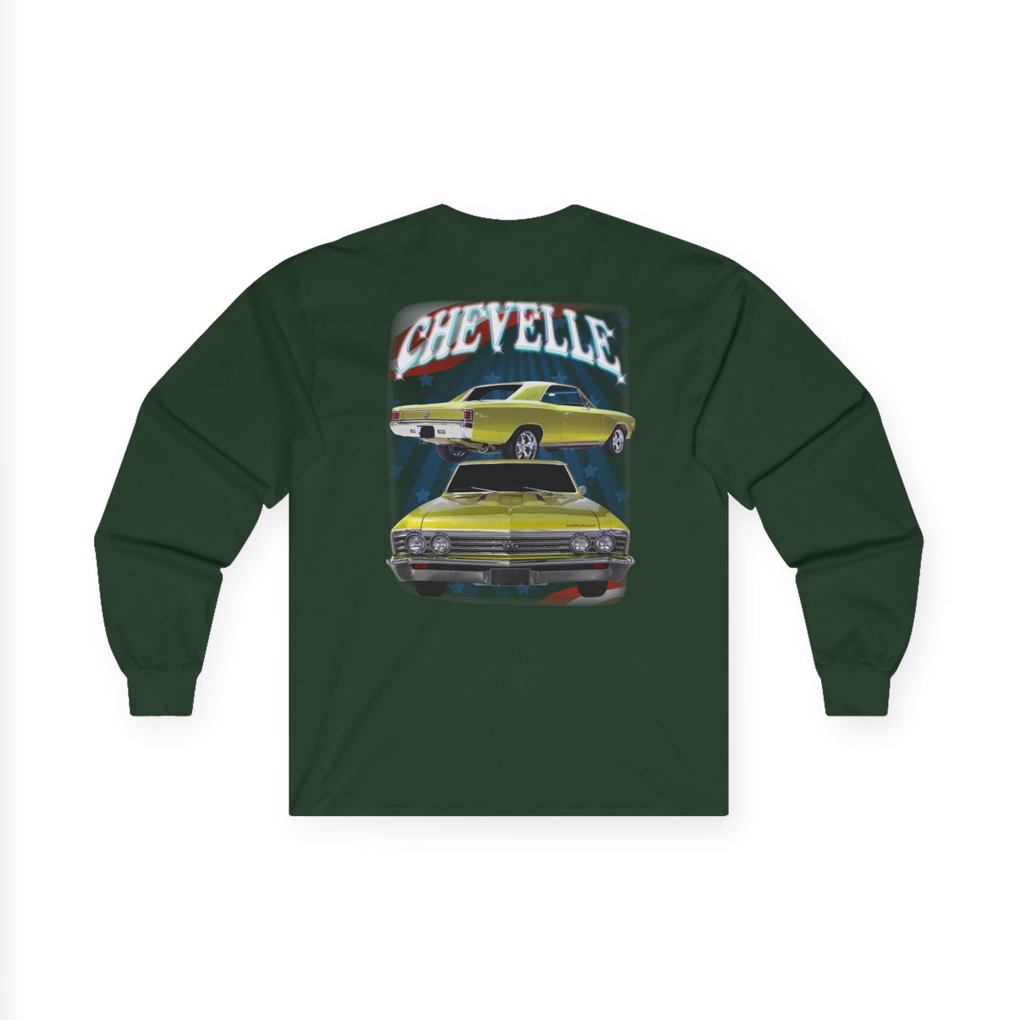 Yellow 1967 Chevelle Ultra Cotton Long Sleeve Tee T Shirt Great Gift