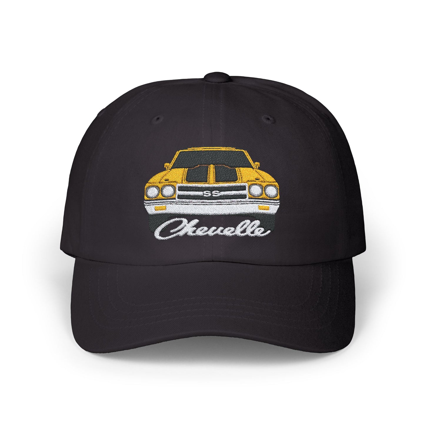 Yellow 1970 Chevelle Hat,CAP, Classic Car Gift EMBROIDERY EMBROIDERED