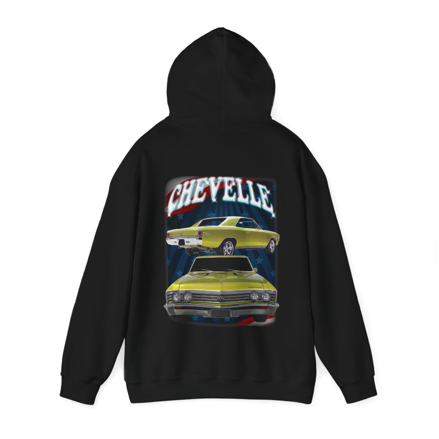 Yellow 1967 Chevelle hoodie Car Guy Gift,nova,corvette,charger,classic,hot Rod