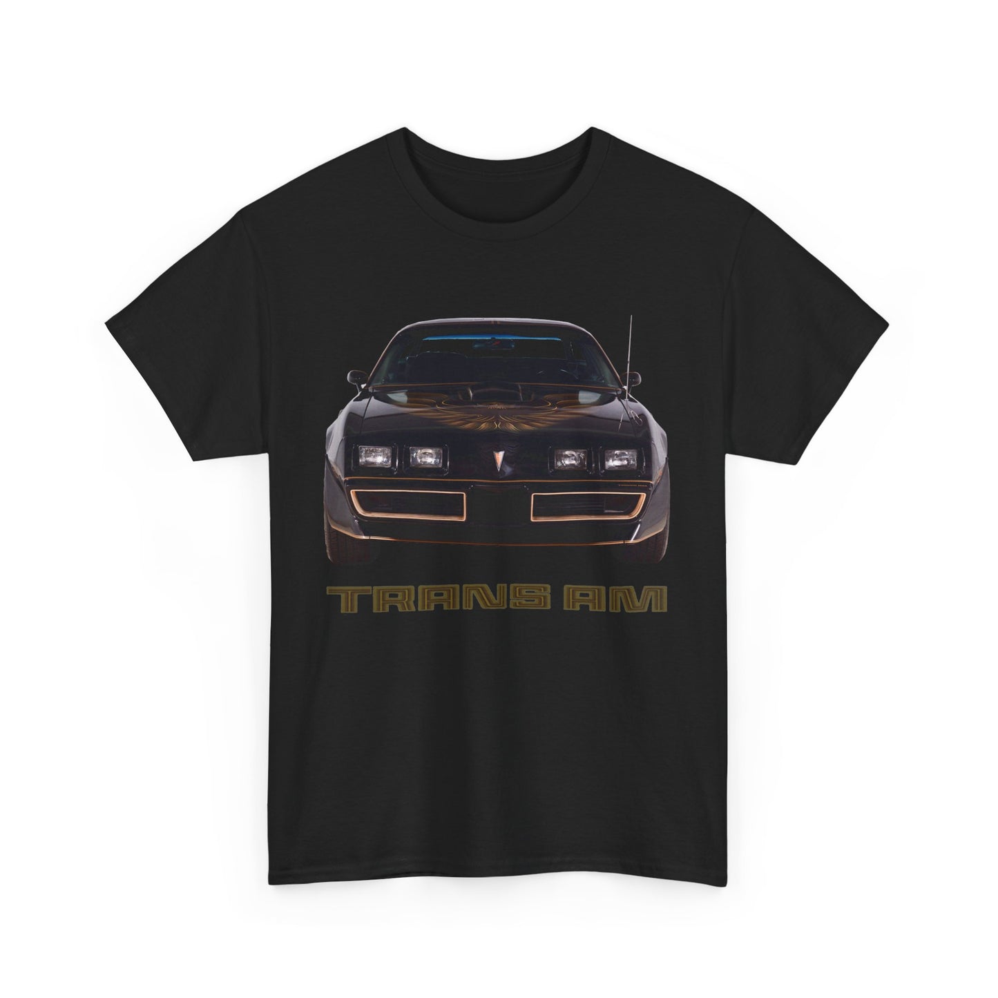 Black 1979 1980 1981 Firebird Trans Am Gift  Unisex Heavy Cotton Tee T