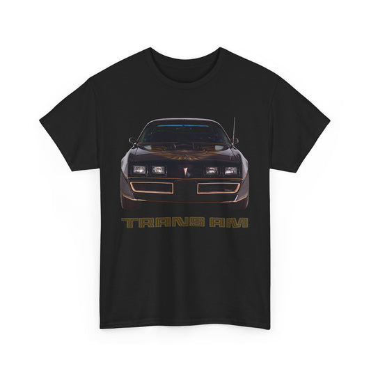 Black 1979 1980 1981 Firebird Trans Am Gift  Unisex Heavy Cotton Tee T