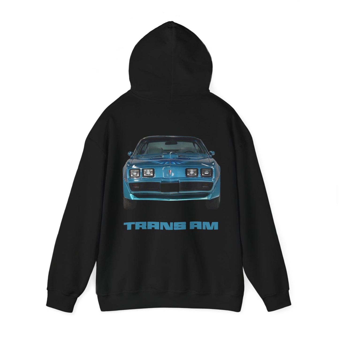 Blue 1979 1980 1981 Trans Am Heavy Hoodie WS6 Firebird Bird Trans Am Gift