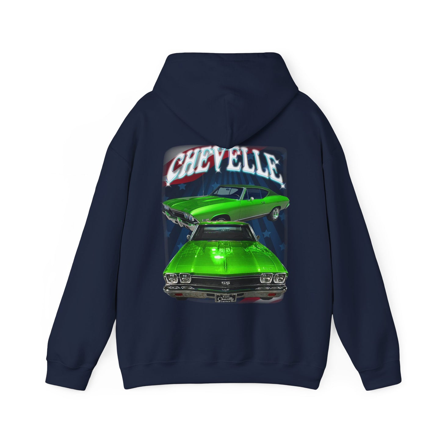 Green 1968 Chevelle hoodie Car Guy Gift,nova,corvette,charger,classic,hot Rod