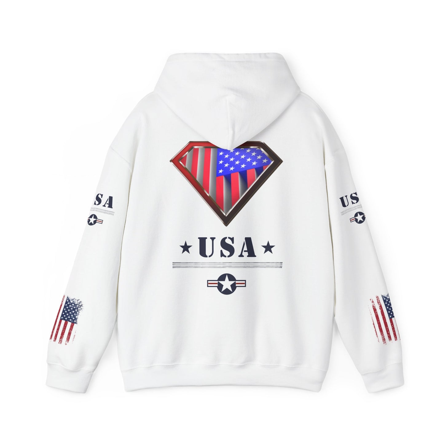 3D USA Super Patriot Unisex Patriotic Pullover Hoodie Gift Man Woman 3.0