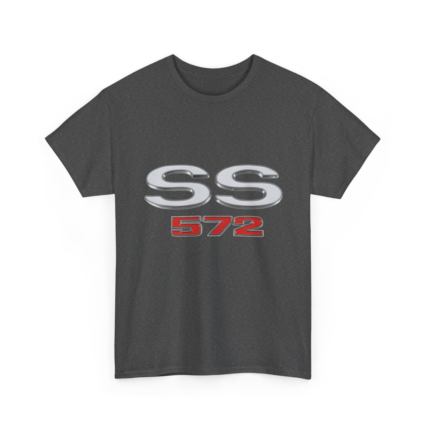 SS 572 Chevelle Camaro Nova Heavy Cotton Tee T Shirt muscle car Great Gift