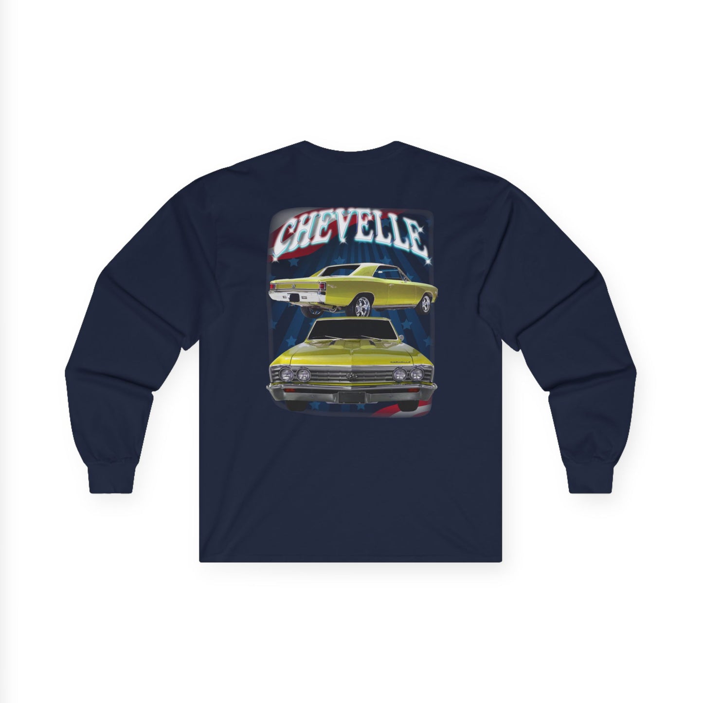 Yellow 1967 Chevelle Ultra Cotton Long Sleeve Tee T Shirt Great Gift