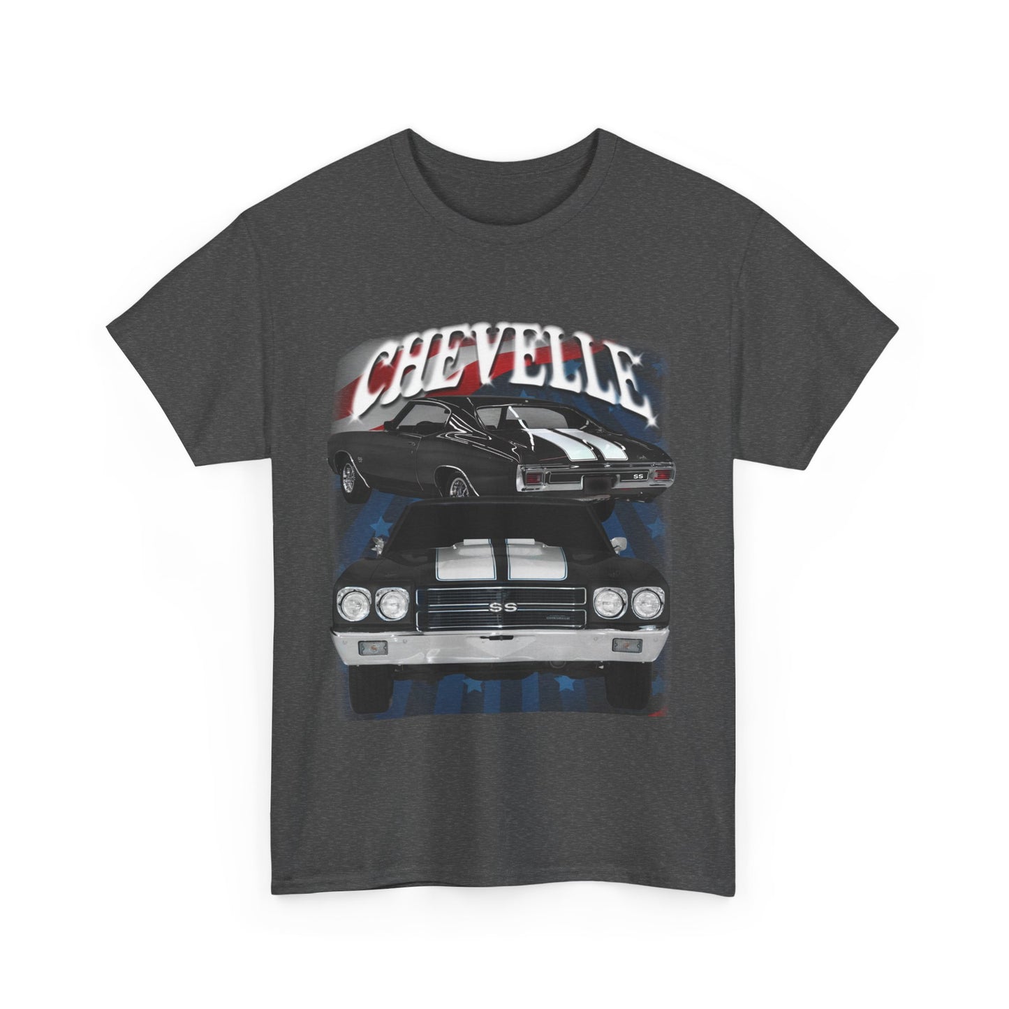 Black 1970 Chevelle Unisex Heavy Cotton Tee T Shirt muscle car Great Gift