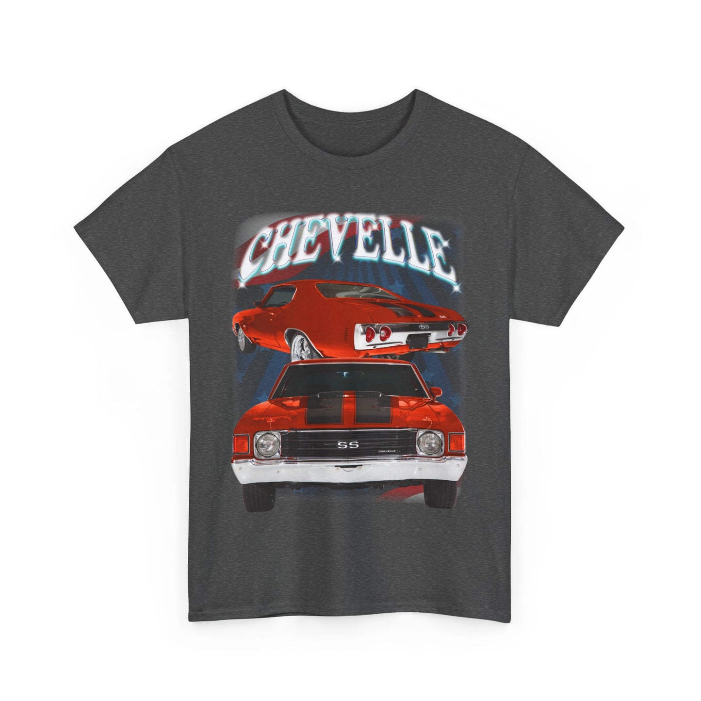 Red 1972 Chevelle Unisex Heavy Cotton Tee T Shirt muscle car Great Gift