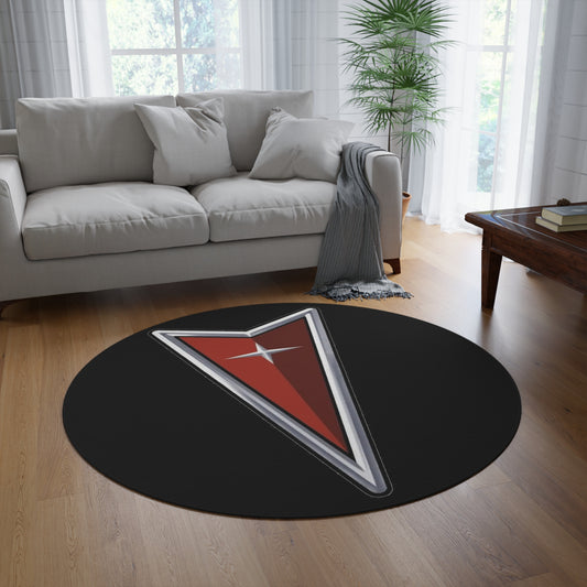 Round Rug Car Guy Gift Man Cave Office Firebird Trans Am Classic Muscle Car Guy Gift,lover,Camaro,hot rod