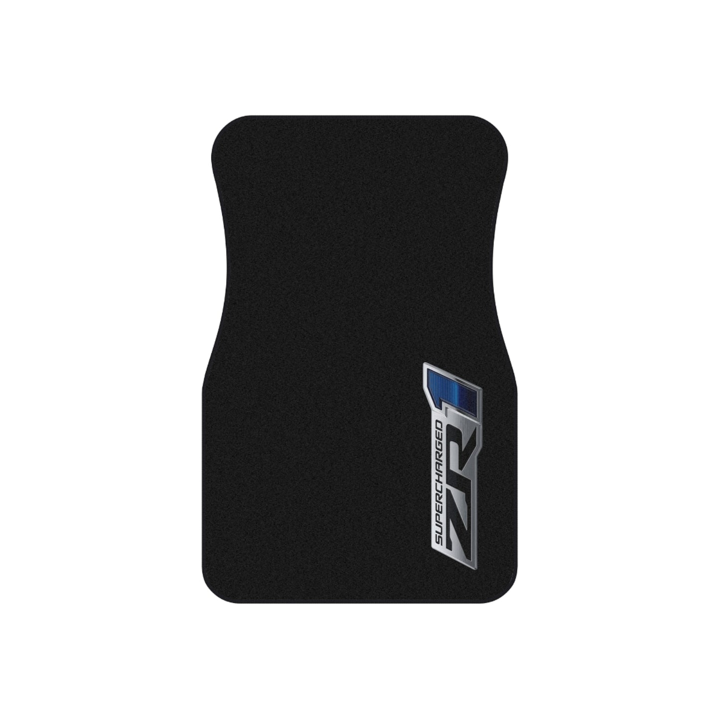 Black ZR1 Logo, Camaro Silverado Corvette, Set of 4 Car Mats,Gift,Thin