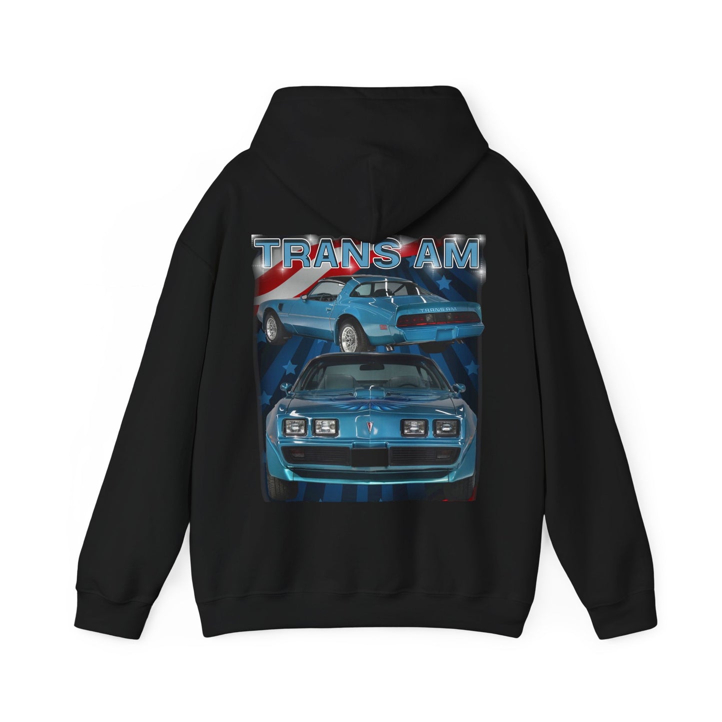 Blue 1979 1980 1981 Trans Am Heavy Hoodie WS6 Firebird Trans Am Gift Patriotic