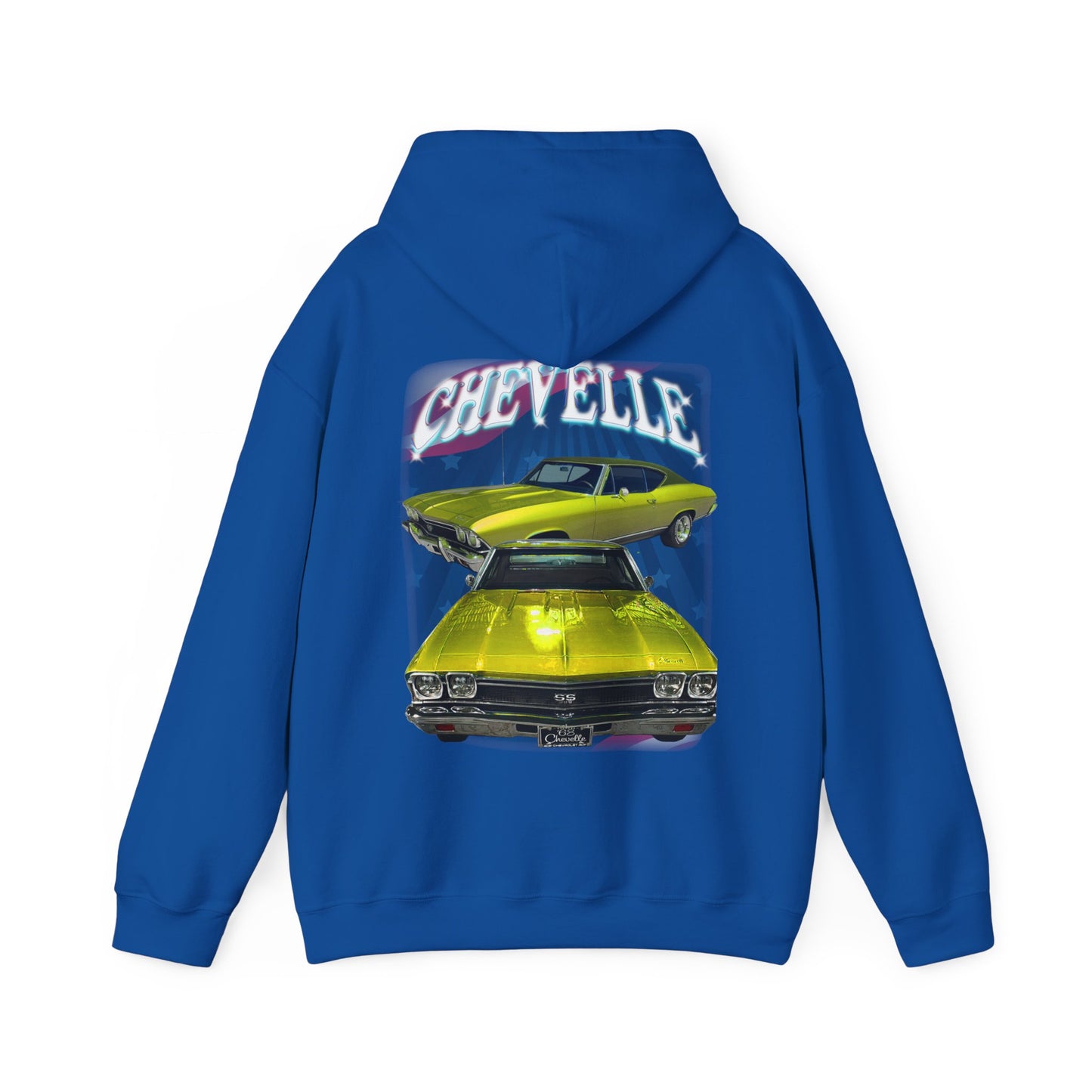 Yellow 1968 Chevelle hoodie Car Guy Gift,nova,corvette,charger,classic,hot Rod