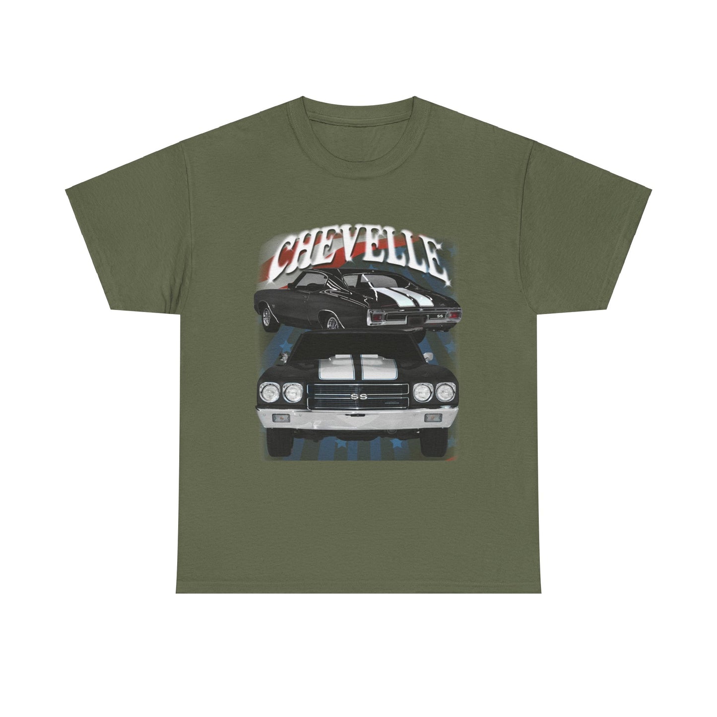 Black 1970 Chevelle Unisex Heavy Cotton Tee T Shirt muscle car Great Gift