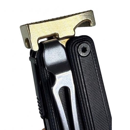 For Leatherman Wave Alpha, BRASS Hammer Head Mod, Modification, Add On, CNC Made, Locking, Easy Install, Locks Closed Open, edc Upgrade cad (Copy) (Copy) (Copy)