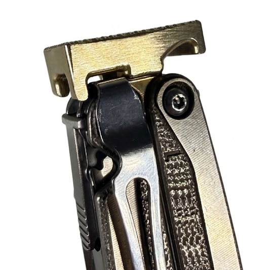 For Leatherman CHARGE,TT & TTI, BRASS Hammer Head Mod, Modification, Add On, CNC Made, Locking, Easy Install, Locks Closed Open, edc Upgrade cad (Copy) (Copy)