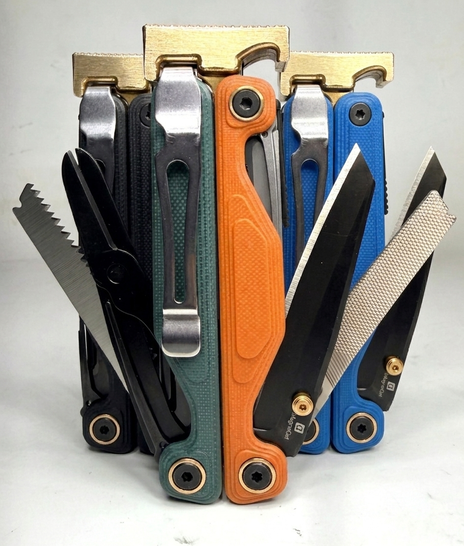 For Leatherman Wave Alpha, BRASS Hammer Head Mod, Modification, Add On, CNC Made, Locking, Easy Install, Locks Closed Open, edc Upgrade cad (Copy) (Copy) (Copy)