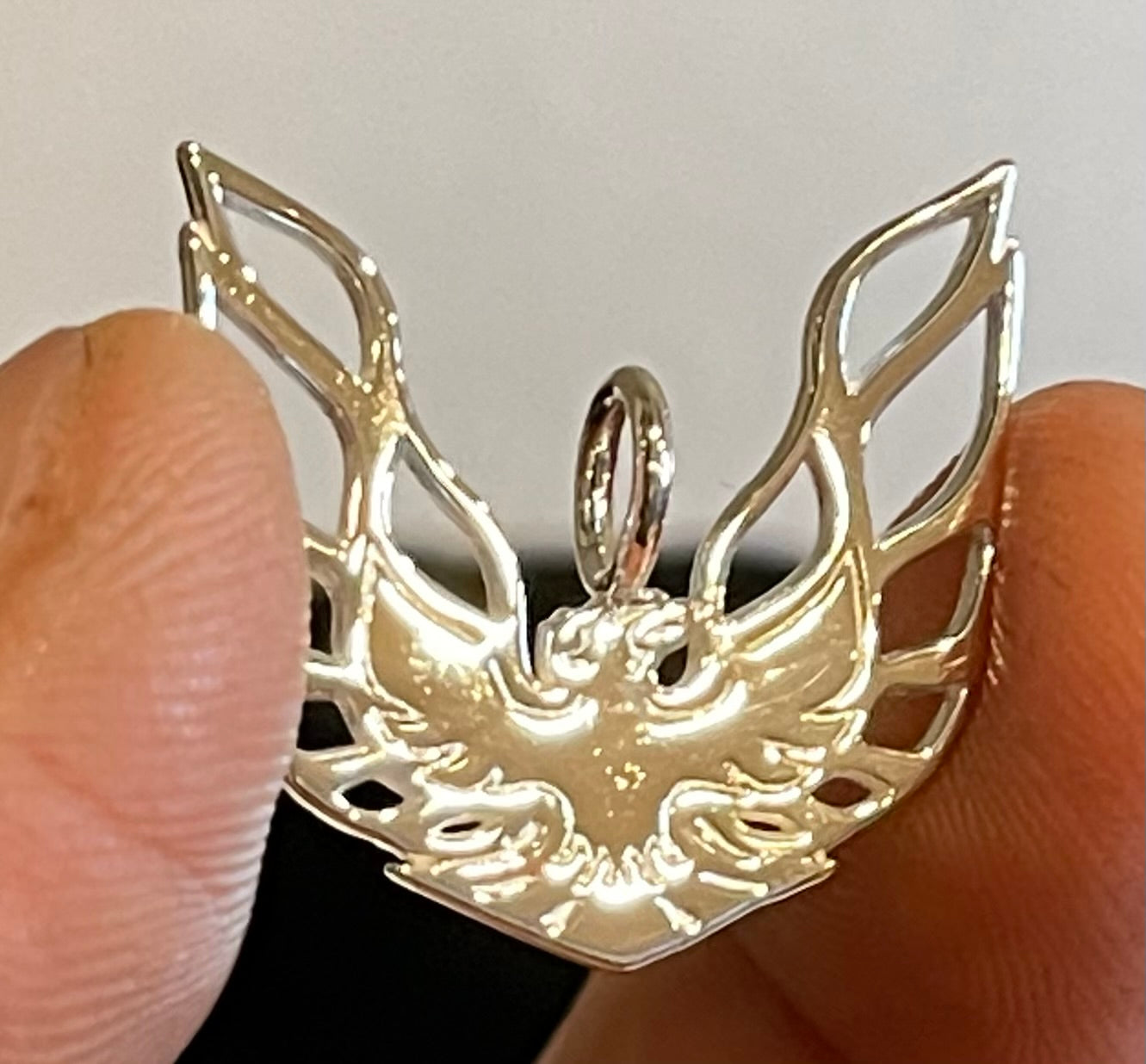 Brass Trans Am Firebird Pendant