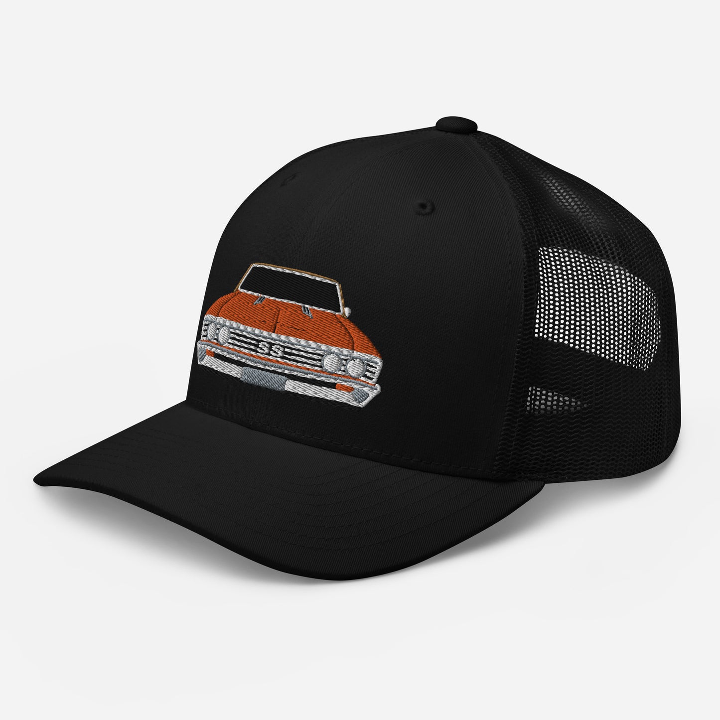 Orange 1967 Chevelle Embroidery Trucker Cap Excellent Gift Hat