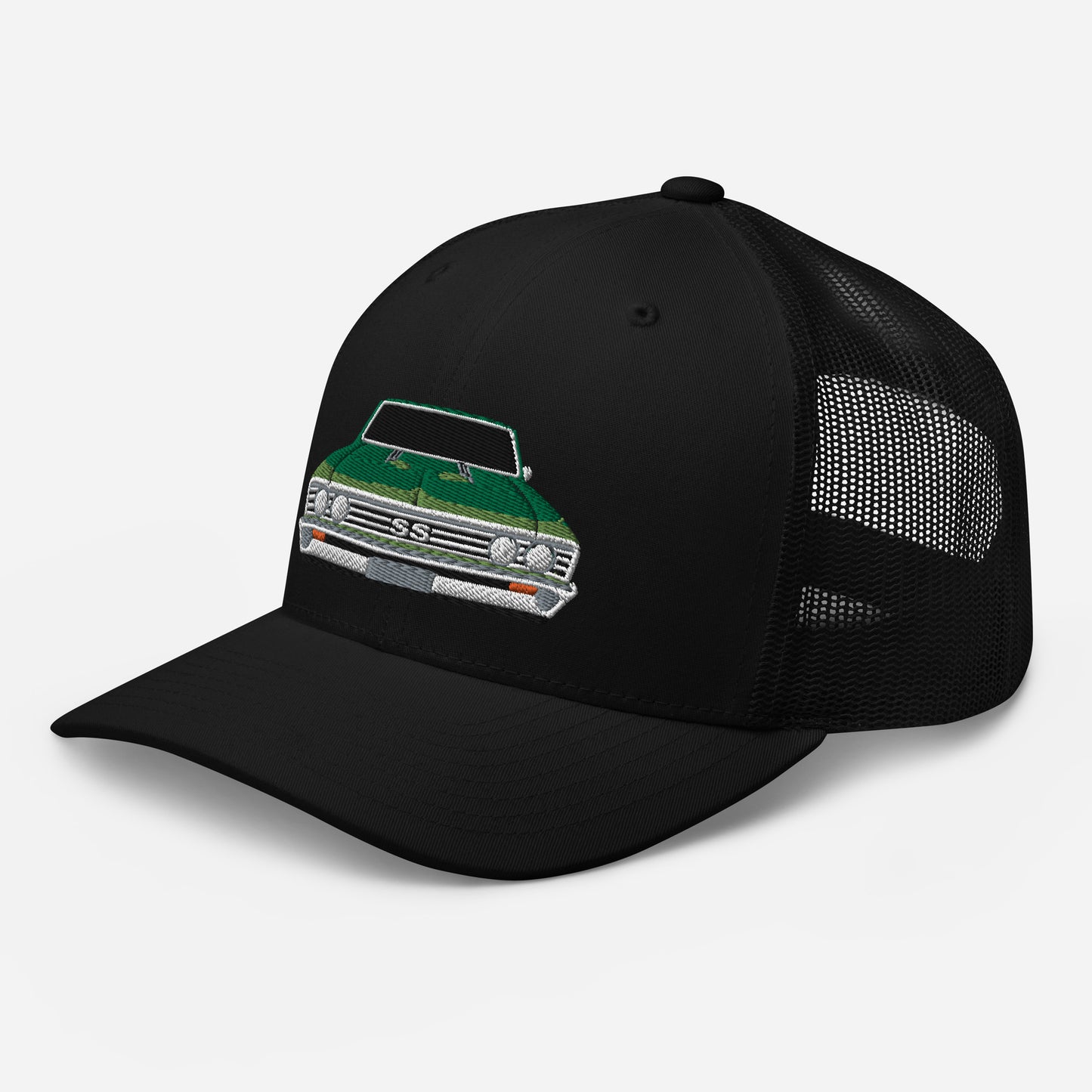 Green 1967 Chevelle Embroidery Trucker Cap Excellent Gift Hat