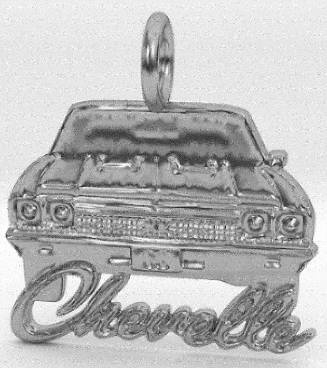 1968 Chevelle Pendant Charm Nova,Camaro,Impala,Gift