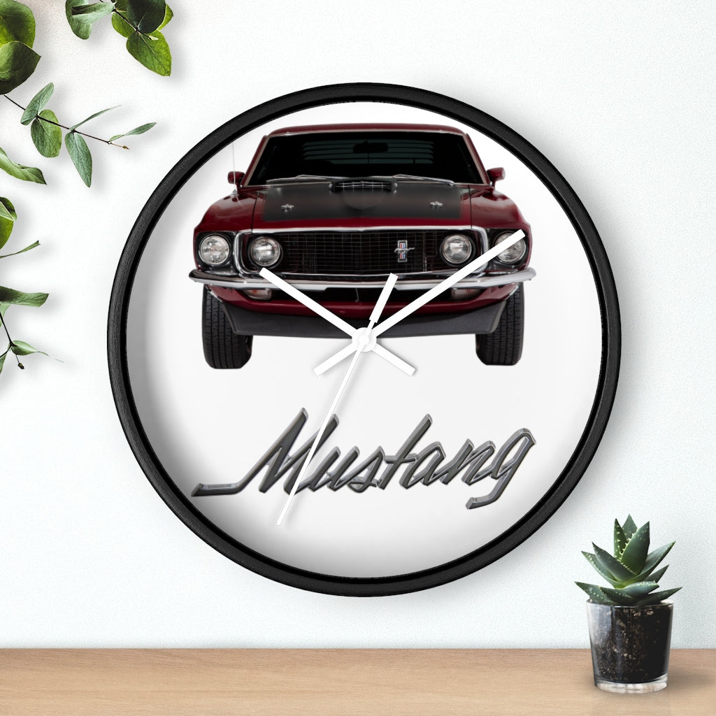 1969 Mustang Wall clock Gift Decor Classic Muscle