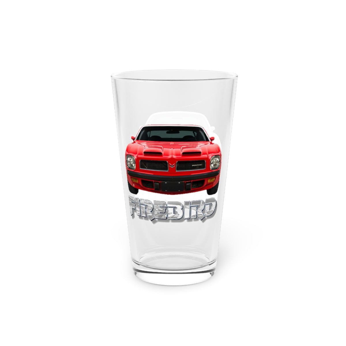 Red 1974 Firebird Trans Am Pint Glass Car Guy Gift,nova,corvette,charger,classic,hot Rod