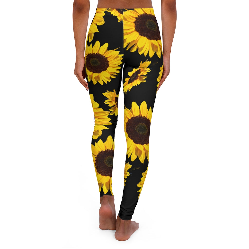 Sunflower Women's Spandex Yoga Leggings Gift for Her