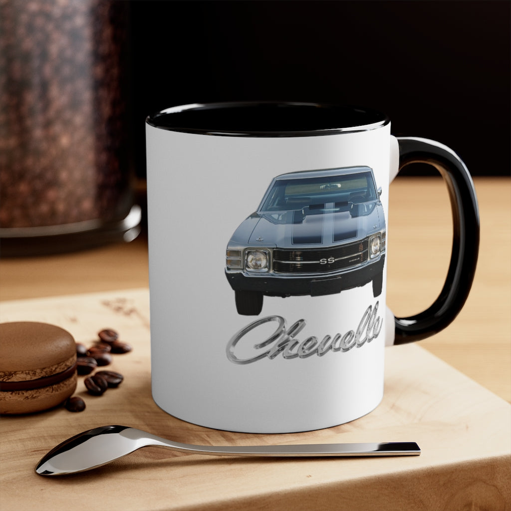 1971 Chevelle SS Car Guy Gift,lover,gto,firebird,nova,corvette,charger,classic,hot Rod,chevrolet,chevy Coffee Mug, 11oz