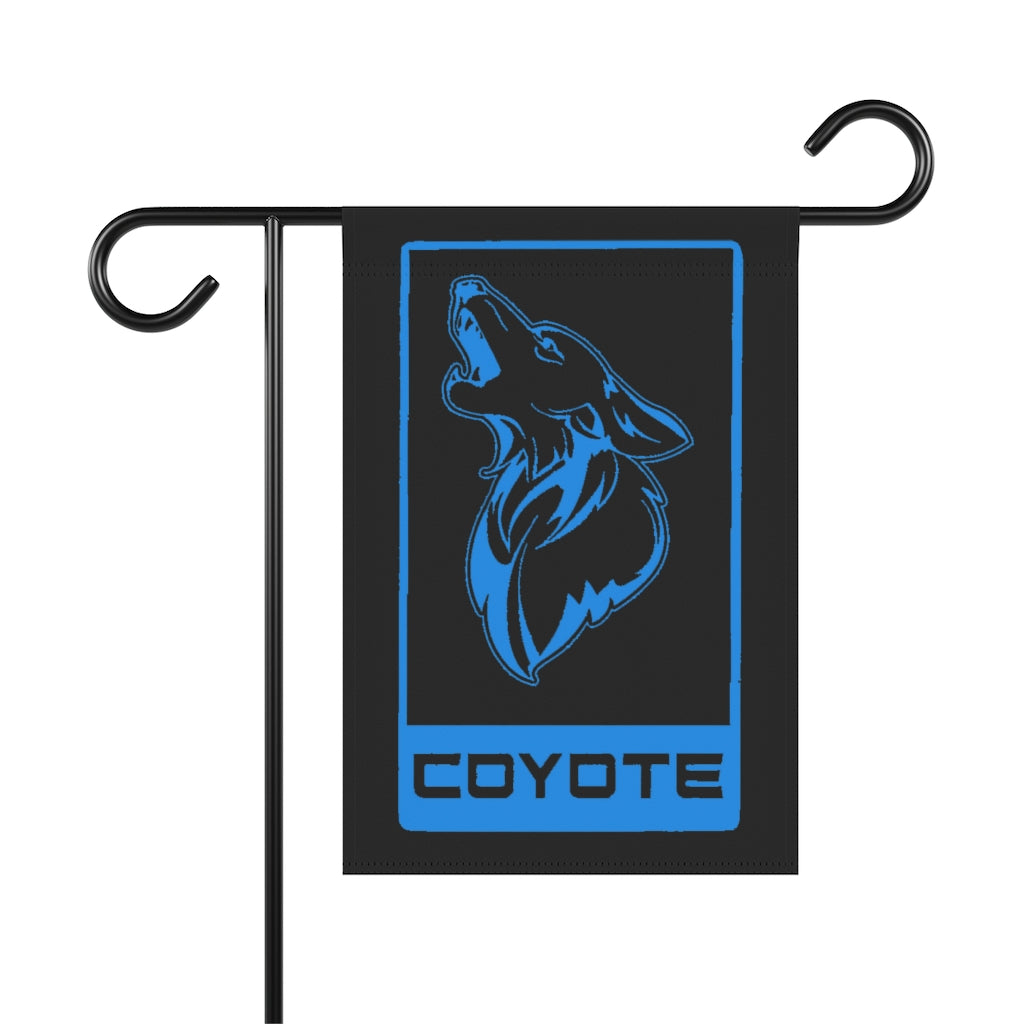 Grabber Blue 5.0 Coyote V8 Emblem for 11-14 Ford Mustang Garden & House Banner