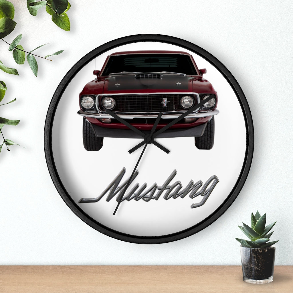 1969 Mustang Wall clock Gift Decor Classic Muscle