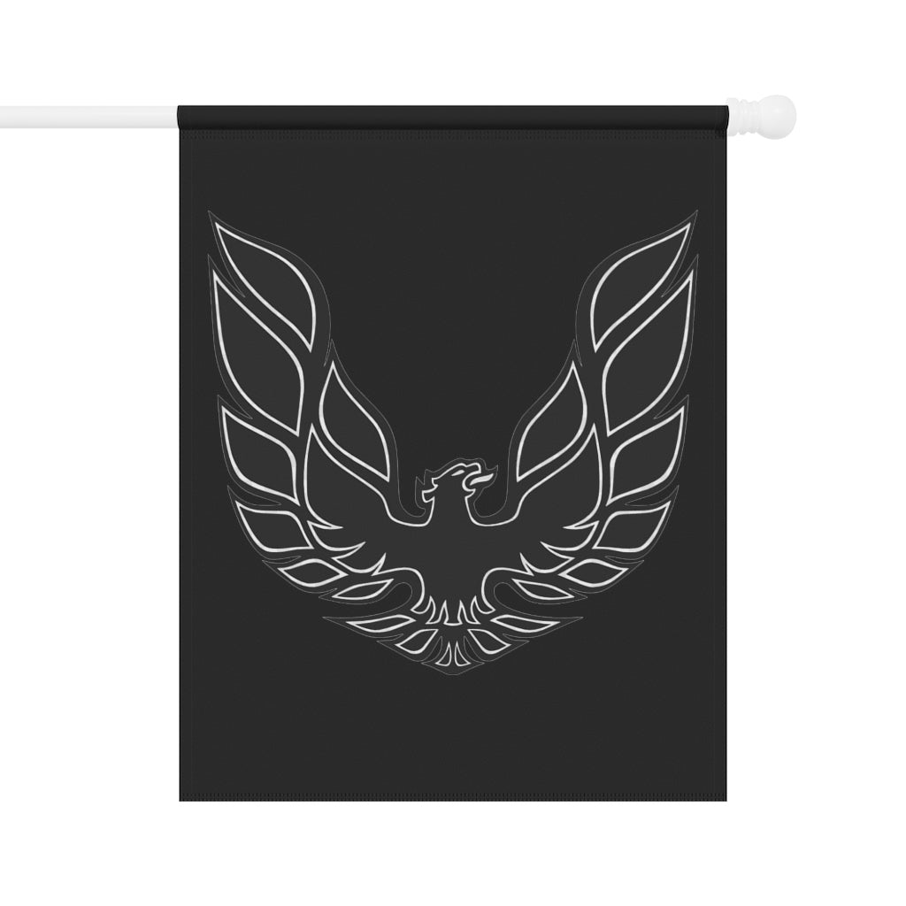 Black Pontiac Firebird Trans Am Formula Smokey Garden & House Banner