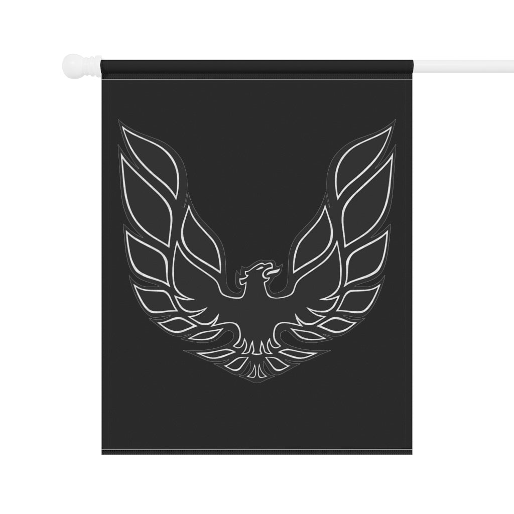 Black Pontiac Firebird Trans Am Formula Smokey Garden & House Banner