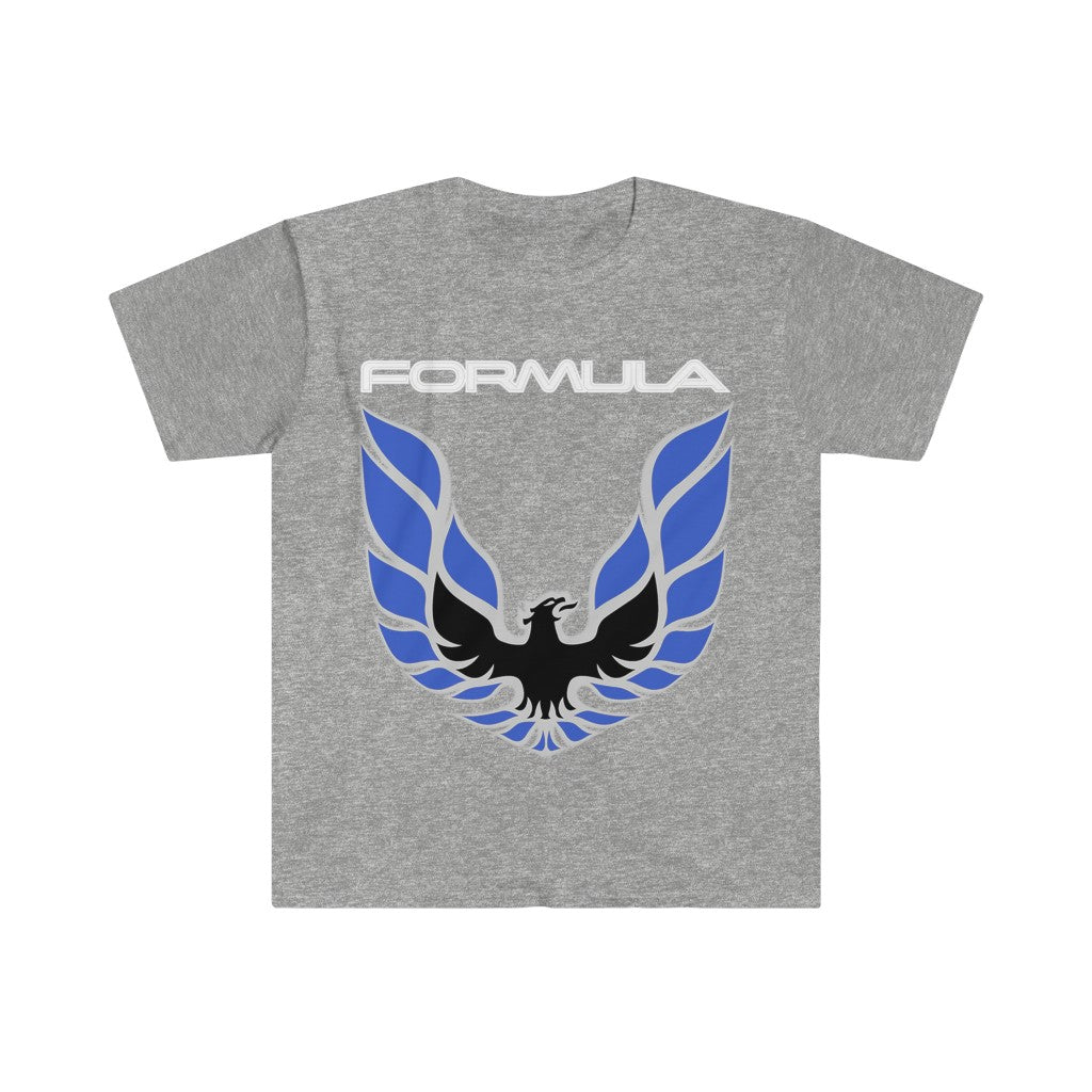 Firebird Formula Trans Am T shirt Muscle Car Guy Gift 454 396 Camaro Firebird Nova Chevy Blue