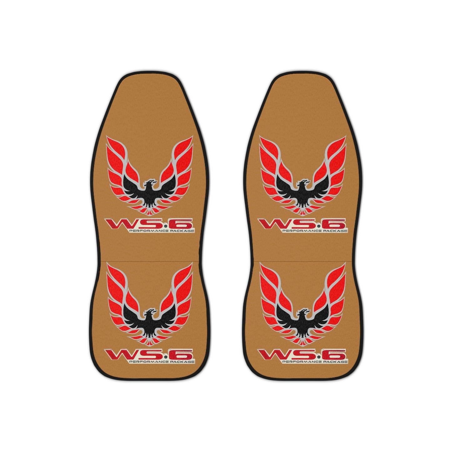 Beige Tan WS 6 Firebird Trans Am Classic Muscle Car Guy Gift,lover,Camaro,hot rod SEAT Covers