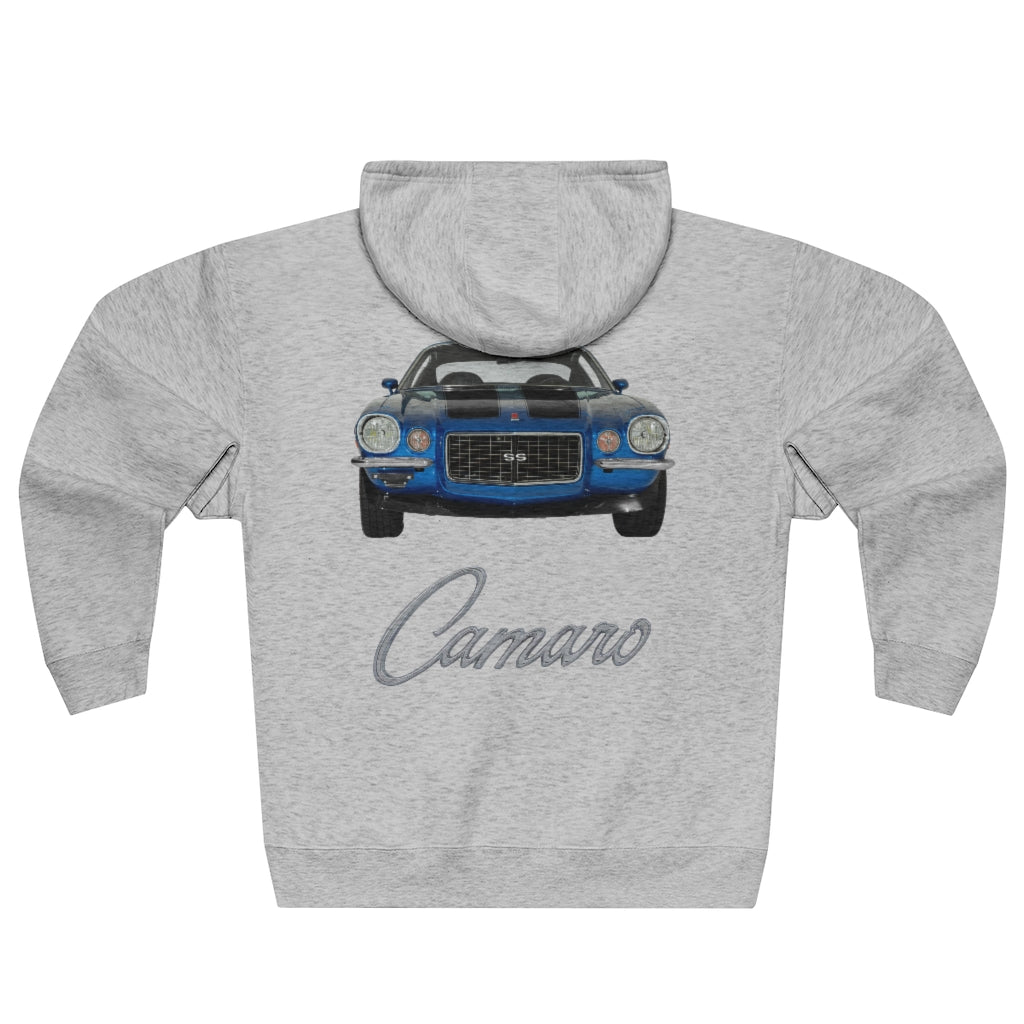 1971 Camaro Hoodie Muscle Car Guy Gift 454 396 Camaro Firebird Nova Chevy Premium Full Zip