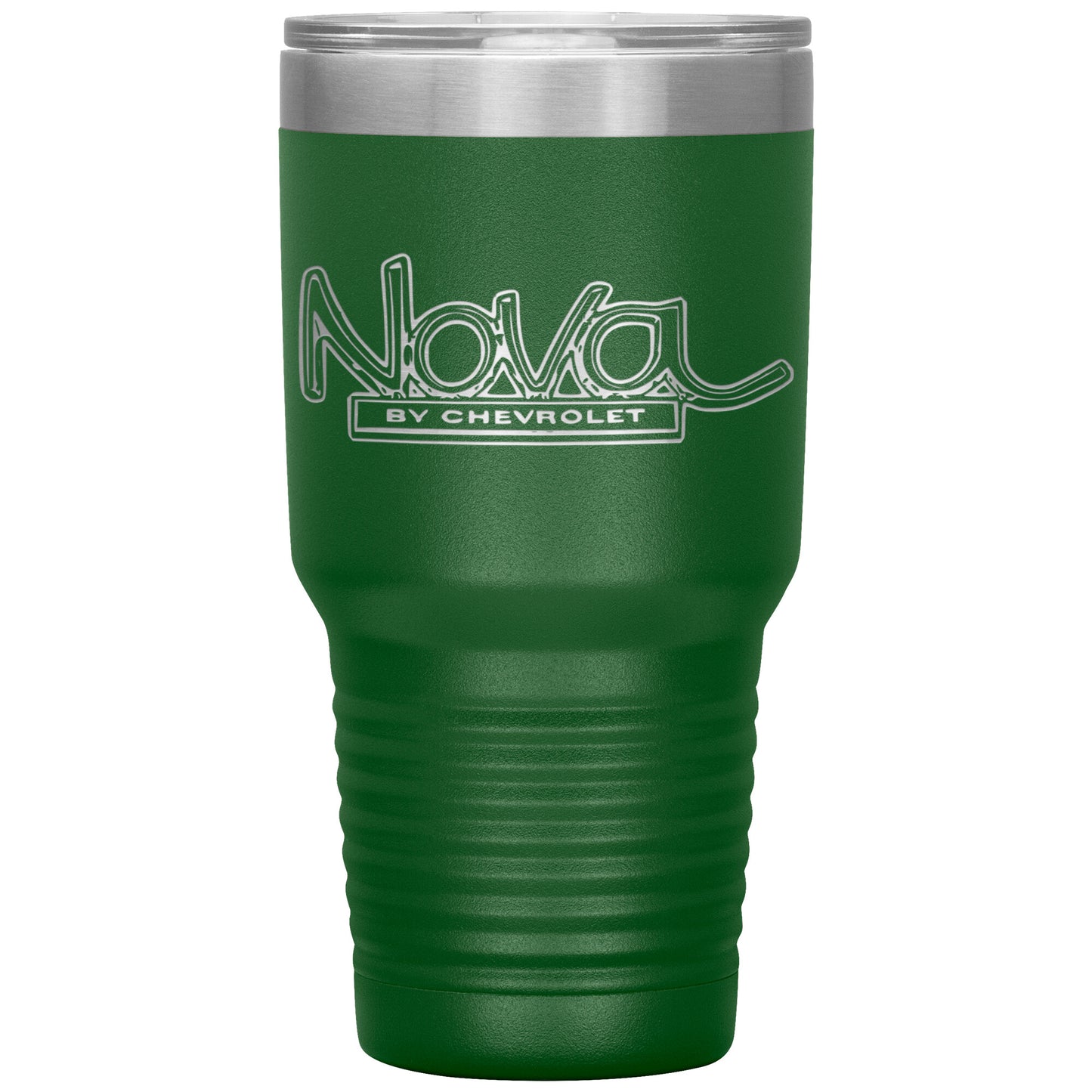 1968-1972 Classic Chevy Nova Muscle Car Gift - Laser Etched Insulated Stainless Steel Tumbler