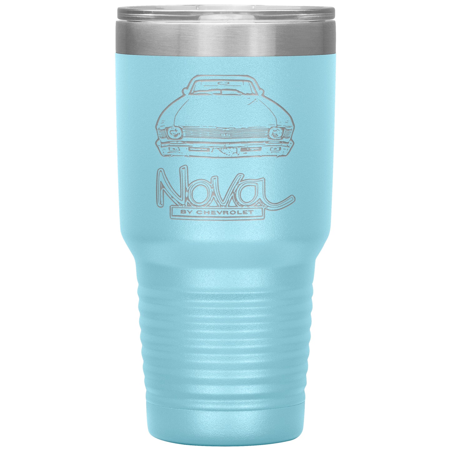 1968-1972 Classic Chevy Nova Muscle Car - Laser Etched Insulated Stainless Steel Tumbler