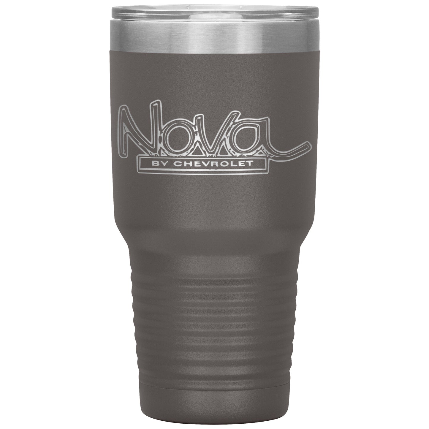 1968-1972 Classic Chevy Nova Muscle Car Gift - Laser Etched Insulated Stainless Steel Tumbler
