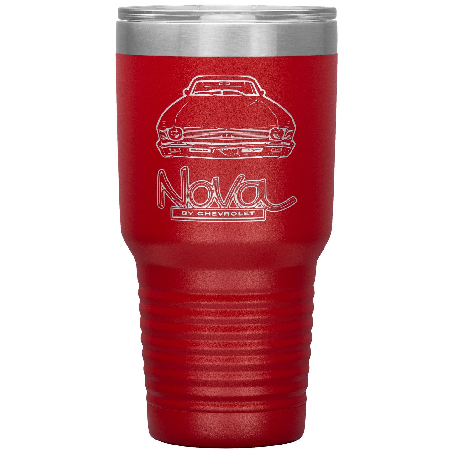 1968-1972 Classic Chevy Nova Muscle Car - Laser Etched Insulated Stainless Steel Tumbler