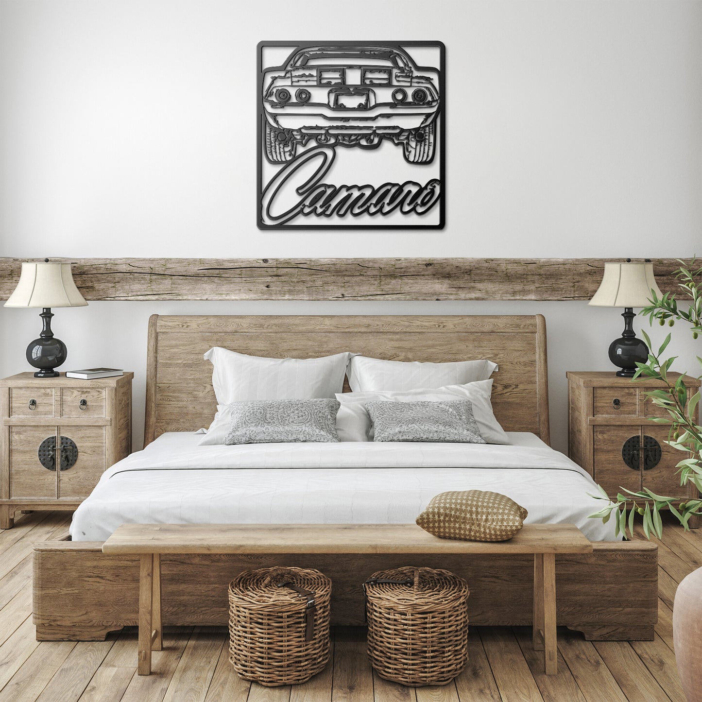 1970 1971 1972 1973 Camaro SS Metal Cut Out Sign Wall Art Chevy Gift Classic Hot Rod Gift