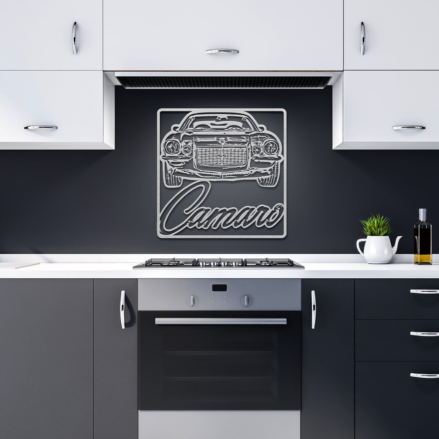 1970 1971 1972 1973 Camaro SS Metal Cut Out Sign Wall Art Chevy Classic Hot Rod Gift