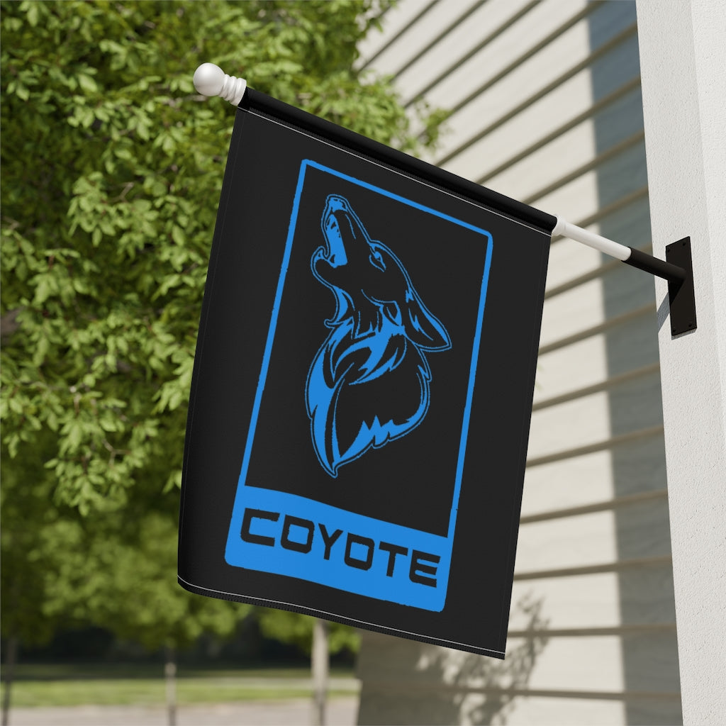 Grabber Blue 5.0 Coyote V8 Emblem for 11-14 Ford Mustang Garden & House Banner