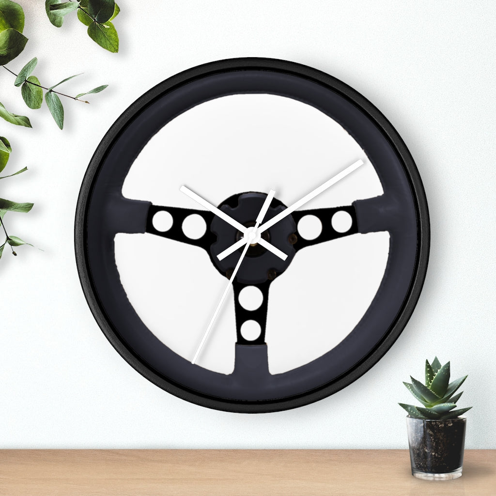 Grey Black Pontiac Firebird Trans Am Wall clock Gift Decor Classic Muscle Steering Wheel