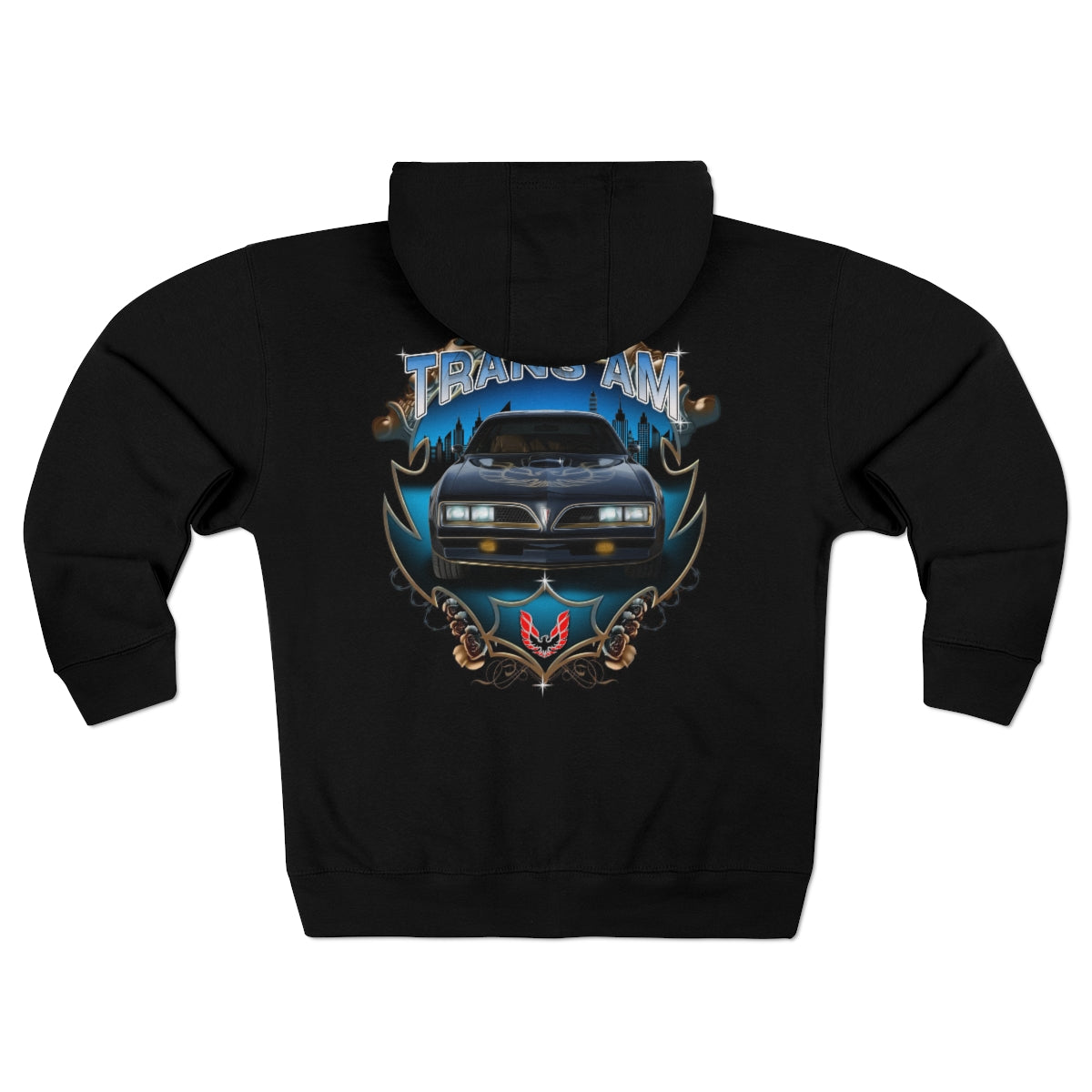 Firebird Trans Am Car Guy Gift Unisex Premium Full Zip Hoodie