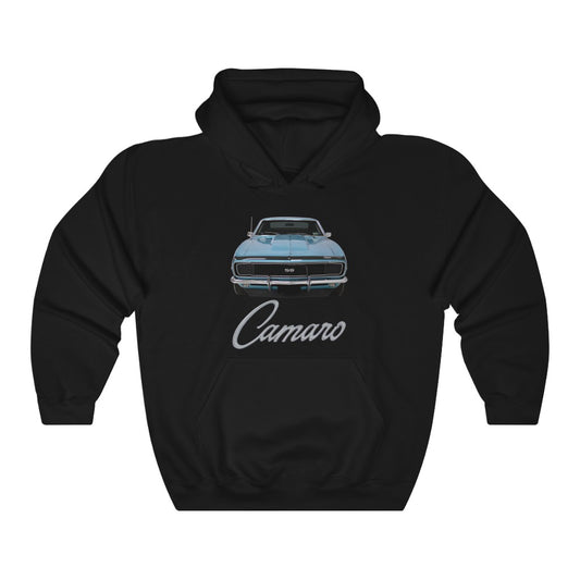 1968 Camaro Classic Muscle Car Guy Gift,lover,Camaro,GTO,firebird,nova,corvette,hot rod,Chevrolet,chevy Heavy Blend Hooded Sweatshirt