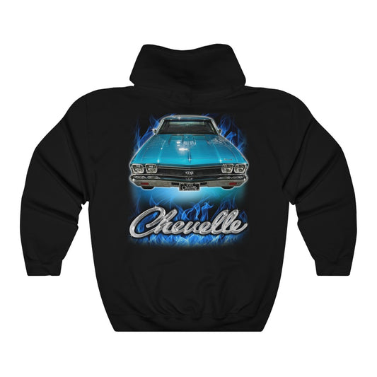 1968 Chevelle SS 396 Hoodie Classic Muscle Car Guy Gift,lover,Camaro,GTO,firebird,nova,corvette,Chevrolet