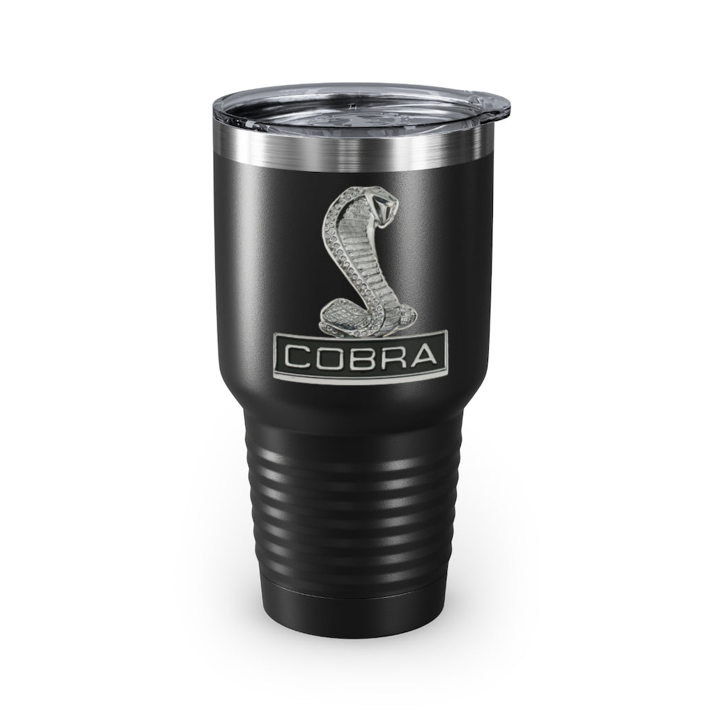 Cobra Ford Mustang Car Guy Gift Tumbler 30oz