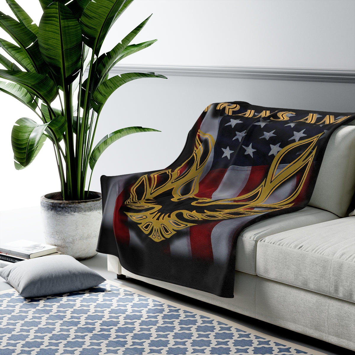 Firebird Bird Blanket Trans Am Car Guy Gift,nova,corvette,charger,classic,hot Rod, Smokey