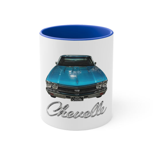 1968 Chevelle Mug Classic Muscle Car Guy Gift,lover,Camaro,GTO,firebird,nova,corvette,hot rod,Chevrolet,chevy